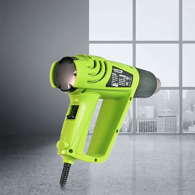 500L/Min 2KW Heat Electric Air Blower Gun，2000W thicker heater wire is of high quality, providing longest using life
