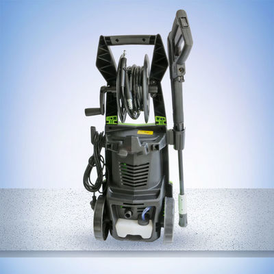 Self Priming 6L/Min 100bar 2KW High Pressure Car Washer，Hose reel device makes your cleaning and hose storage convenient