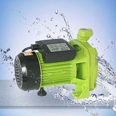120L/Min 1HP Centrifugal Household Water Pumps，The quality of cast iron for the pump head is high