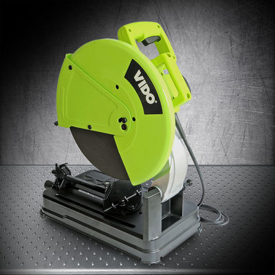 Bench Top Flexible Cutting 110mm Vido 2350w Cut Off Saw，There are 2 sets carbon brush and the anti-dust switch