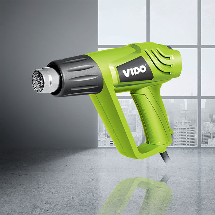 4 Jet Nozzle 300L/Min 2000W Electric Heat Gun，4 types heating nozzles to satisfy multiple working demands