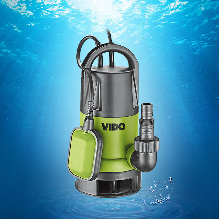 0.5HP Sewage Submersible Household Water Pumps， The float switch makes the pump running automatically