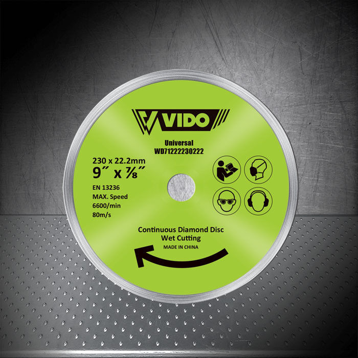 Concrete 230x22.2mm Diamond Wet Grinding Cutting Disc, The Sic inside the cutting blade makes your cutting excellent