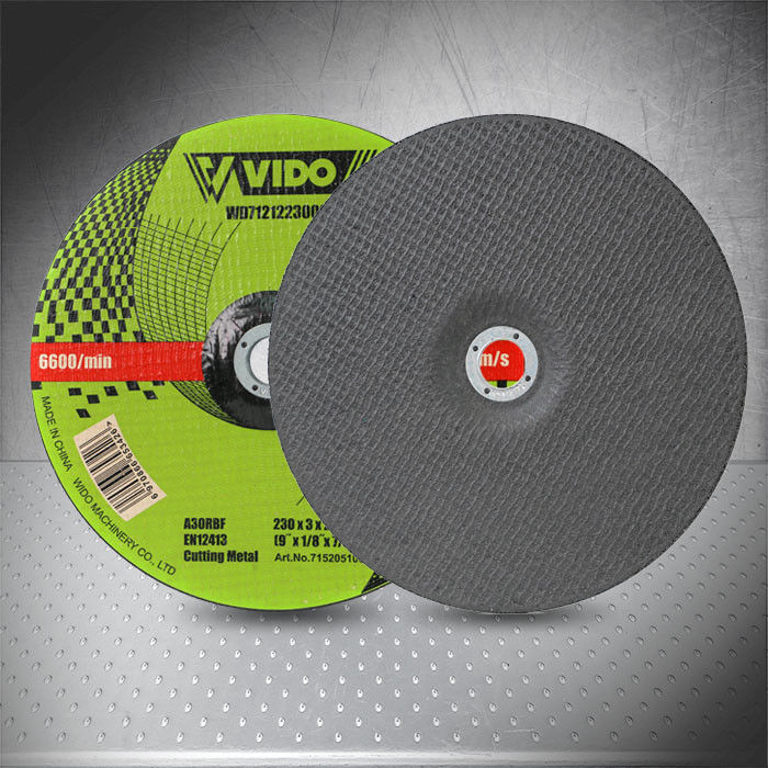 Steel Alloy 6600/Min 230x3mm Cutting Metal Disc，Abrasion loss is lower, high cutting efficiency
