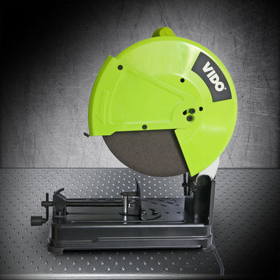 Bench Top Flexible Cutting 110mm Vido 2350w Cut Off Saw，There are 2 sets carbon brush and the anti-dust switch